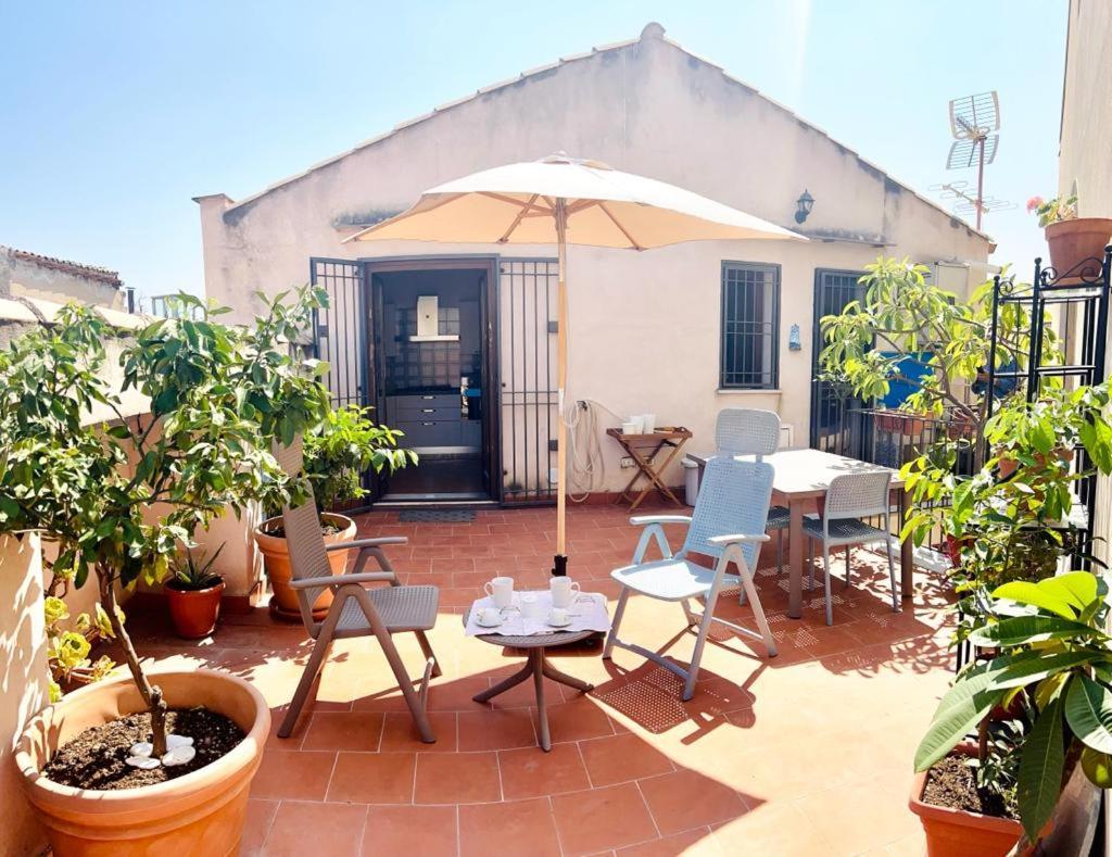Apartamento Terrazza Rosa Bianca Palermo Exterior foto